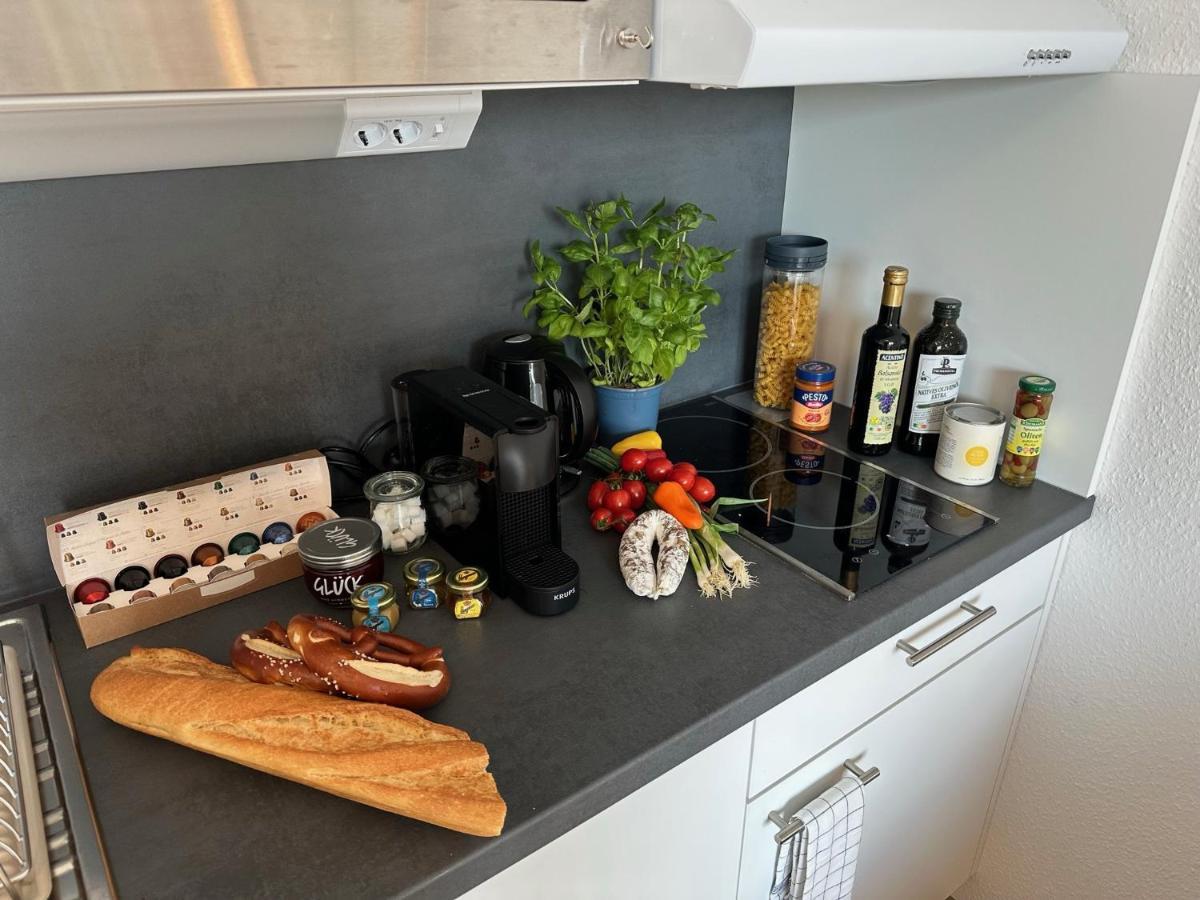 Stilvolles Und Modernes Appartement Mit Sonnigem Balkon In Flughafen- Und Messenaehe 31 Лайнфелден-Ехтердинген Екстериор снимка