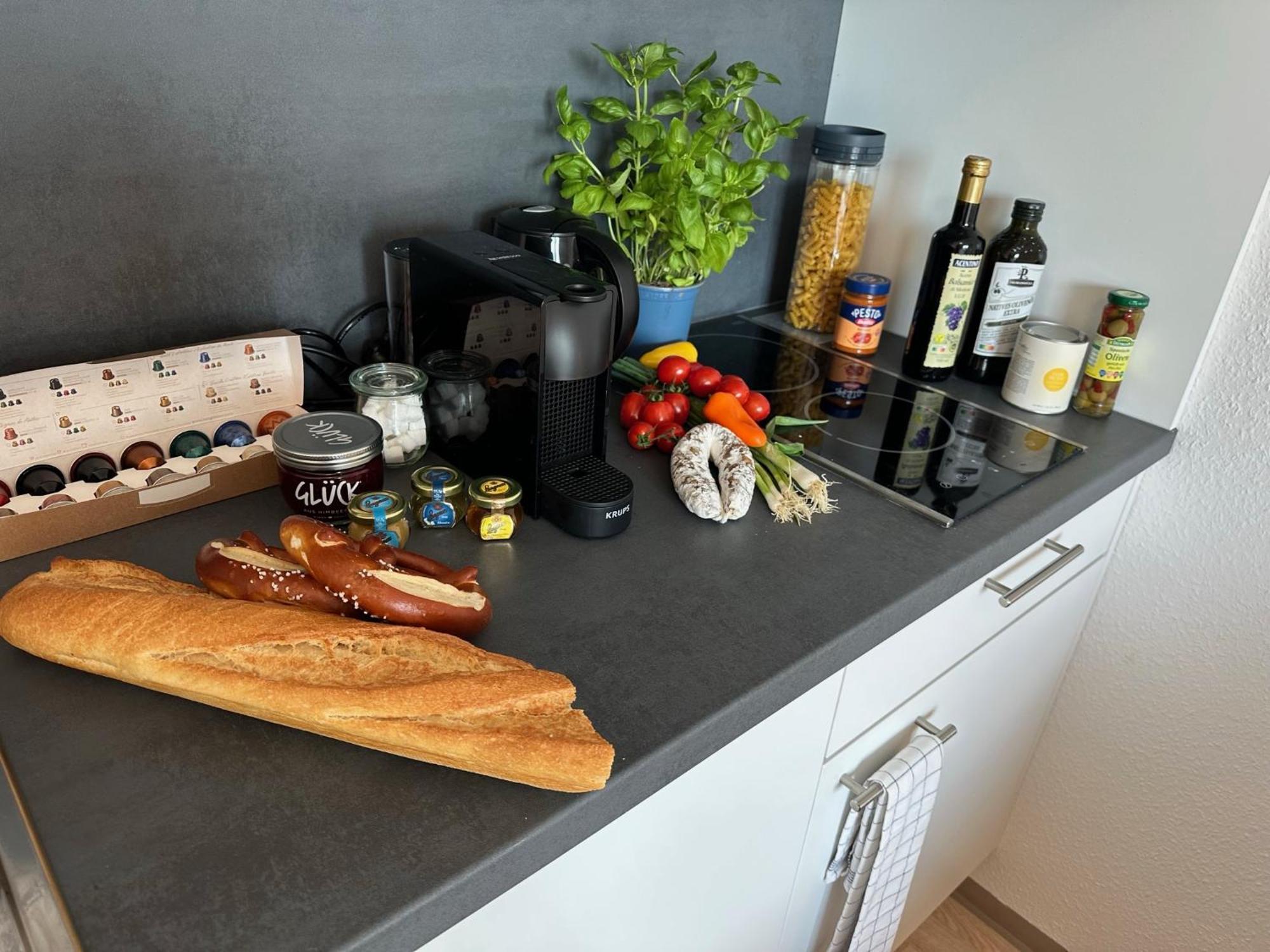 Stilvolles Und Modernes Appartement Mit Sonnigem Balkon In Flughafen- Und Messenaehe 31 Лайнфелден-Ехтердинген Екстериор снимка